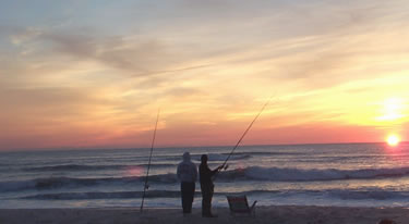 Sunrise on the beach