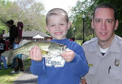 Largemouth Bass at Children's Derby