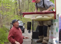 Muskie transer to truck