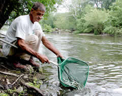 Pike stocked in Passaic River