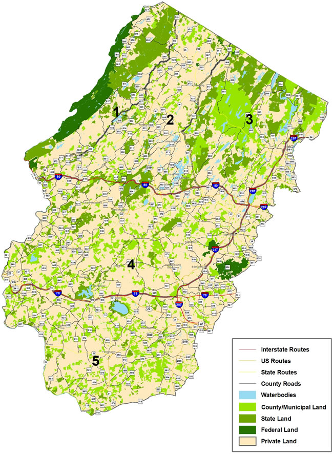 Bear Management Zone Map