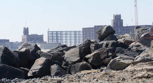 Rock for artificial reef