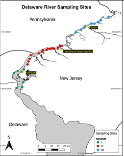 Survey location map