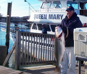 Queen Mary at dock