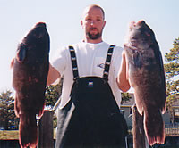 Angler with two tog