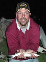 Musky in hand