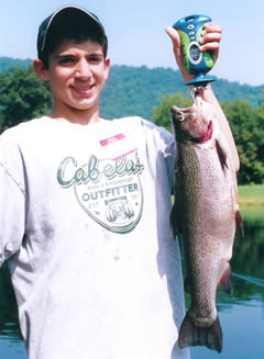 Matt with large rainbow