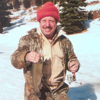 Bob Papson with trout
