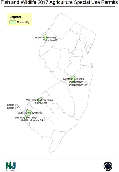 Map of SUP locations