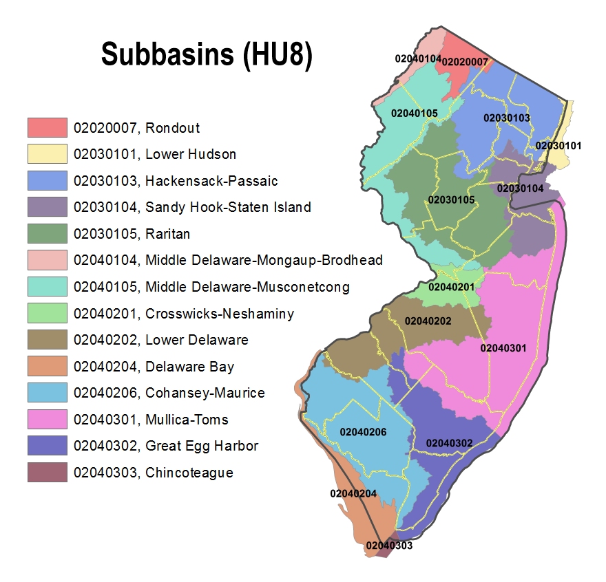 New Jersey Wetlands Map Bureau Of Gis