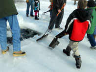 Honorable Mention: Cutting Ice at Fosterfields / Fosterfields Living Historical Farm, Morris Township / Jared Kofsky