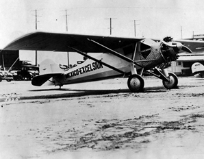 Caranza's airplane, Mexico Excelsior, 1928