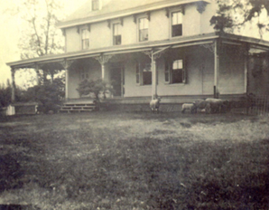 The Paul family farmstead, circa 1900