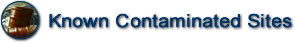 Known Contaminated Sites Listing