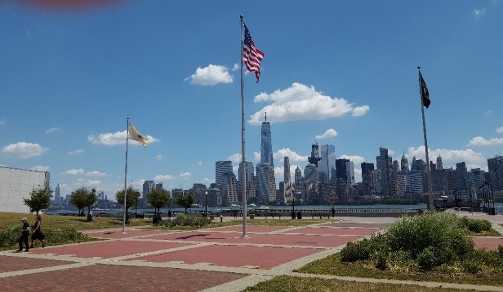 Liberty State Park Project Flag Plaza