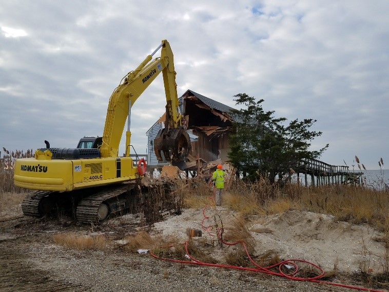 Blue Acres demolition in Cumberland County