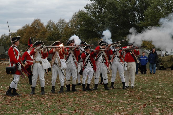 Revolutionary Wars loyalists and Redcoats