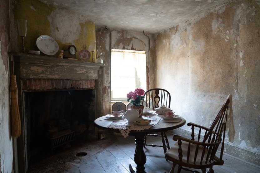 Inside Historic Buiding at Waterloo Village 