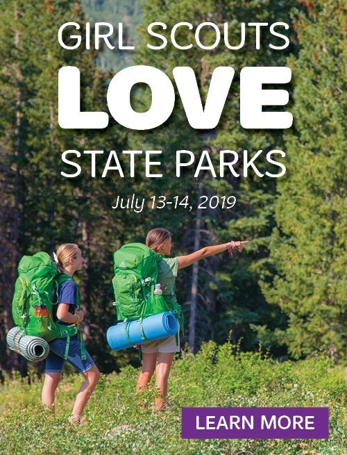 Girl Scouts Love State Parks