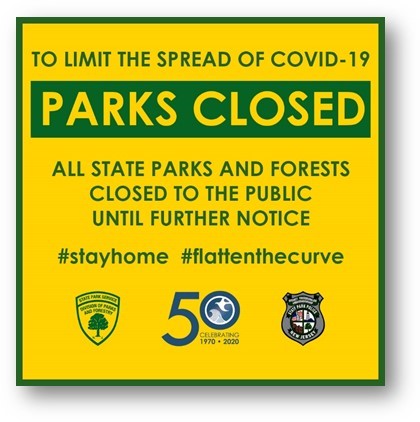 State Parks Closed