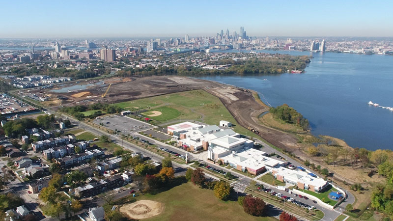 Progress of Harrison Avenue Landfill Transformation as of October 2019