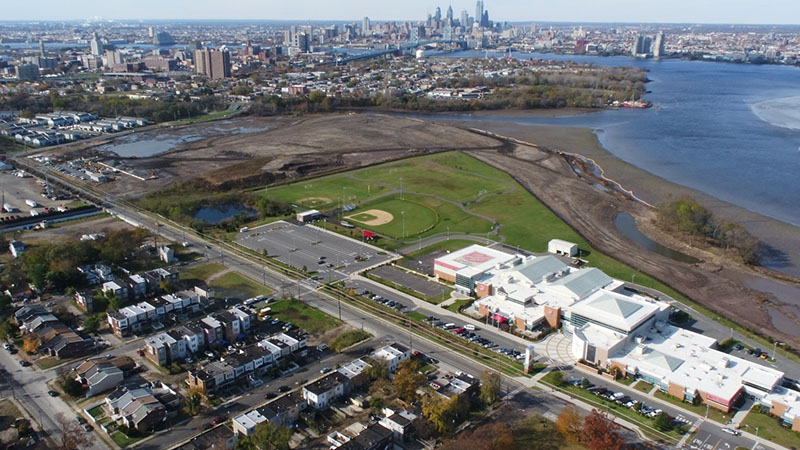 Progress of Harrison Avenue Landfill Transformation as of November 2018