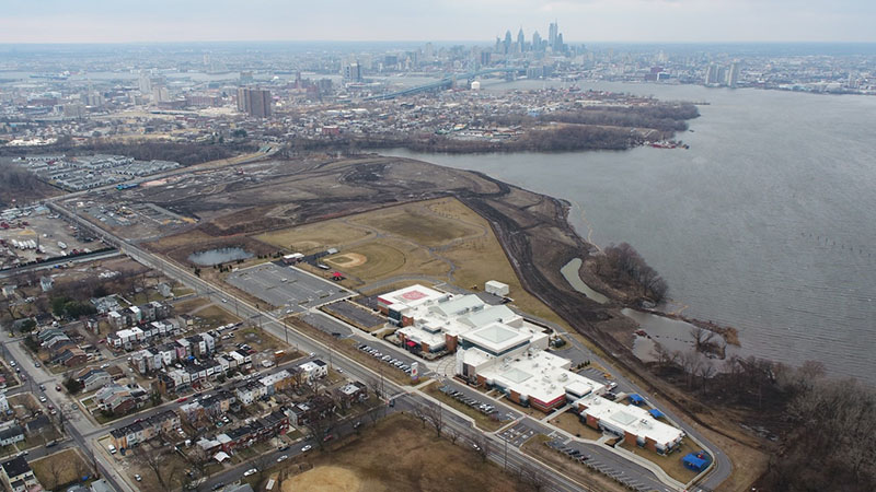 Progress of Harrison Avenue Landfill Transformation as of February 2019