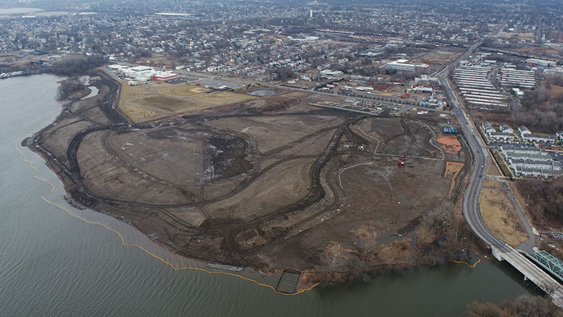 Camden Redevelopment Agency Parcel showing showing various operations in February 2019