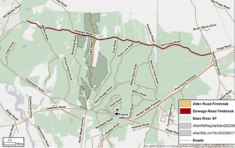 Allen and Oswego Road Fire Mitigation and Habitat Restoration Project