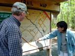 Visitors at Map