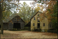 One of many buildings at Batsto Village