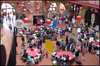 Celebration at Central Railroad of New Jersey Terminal