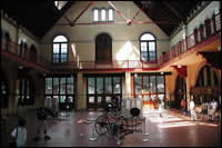 Interior shot of Central Railroad of New Jersey Terminal