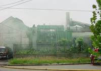Smokey exterior view of the site