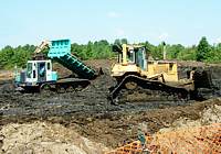 Digging at the Burnt Fly Bog site