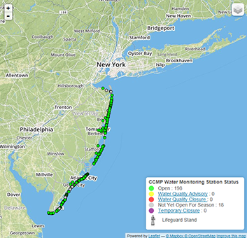 Beach-Monitoring-Map