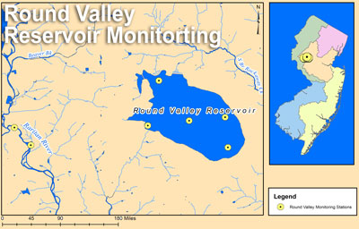 Round Valley site map