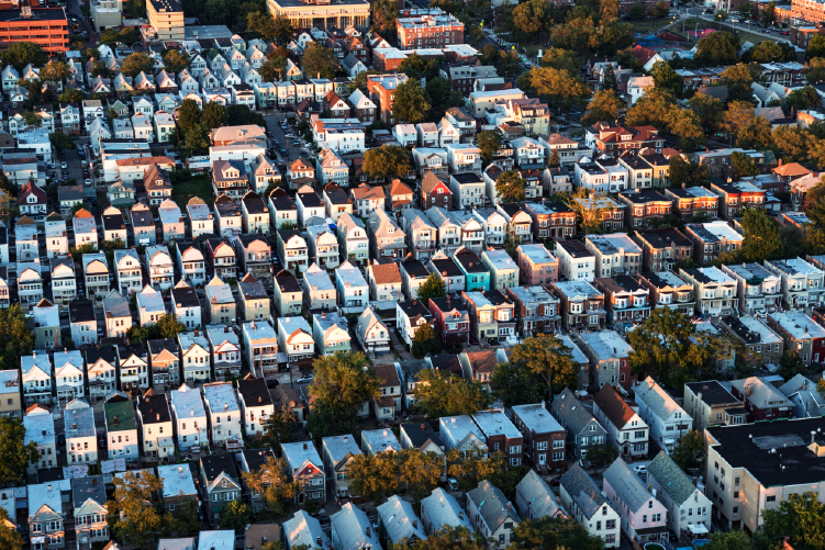 Ariels photo of houses