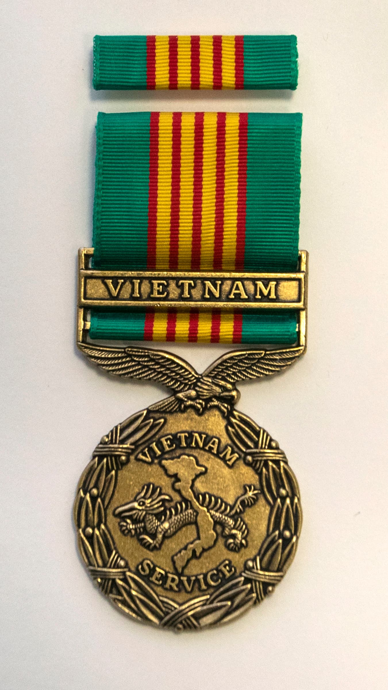 Medaglia Commemorativa Servizio Vietnam VSM - Vanguard Medal Award - Articolo Da Collezione