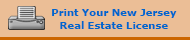 Print Your New Jersey Real Estate License