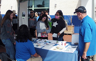 DRBC staff table at the 2022 Delaware River Festival. Photo by the DRBC.