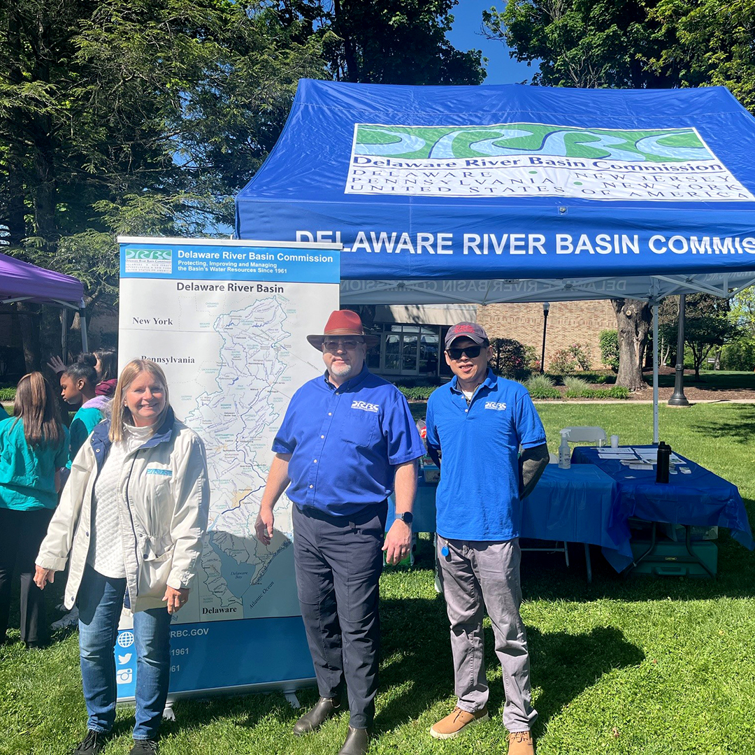 The DRBC team at HydroMania. Photo by the DRBC.
