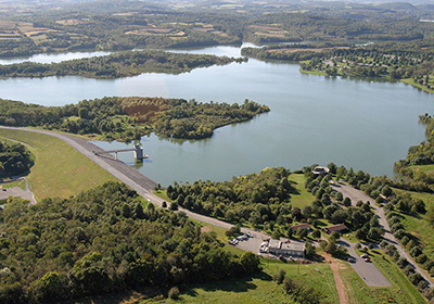 Blue Marsh Reservoir. Photo courtesy of the U.S. Army Corps of Engineers.