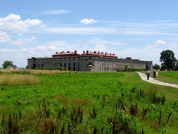 Fort Delaware on Pea Patch Island.