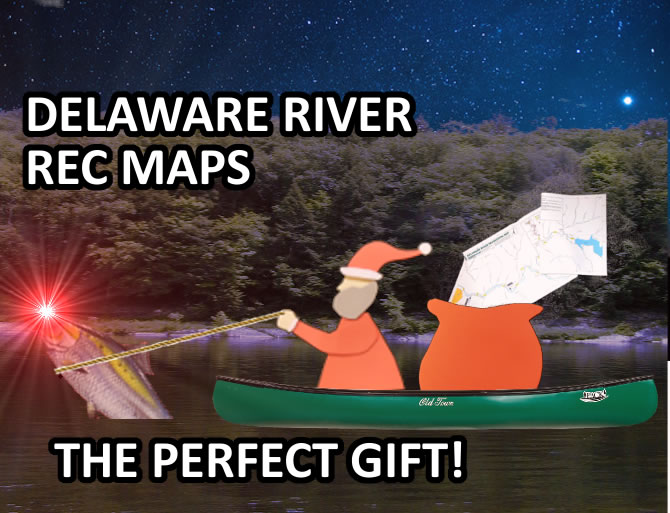 DRBC's Delaware River Rec Maps Make Great Gifts!