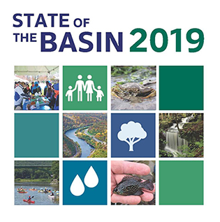 Cover of DRBC's 2019 State of the Basin Report.
