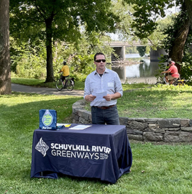 SRG Deputy Director Tim Fenchel provides remarks. Photo by the DRBC.