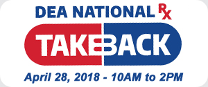 Logo for the National Prescription Drug Take Back Day.