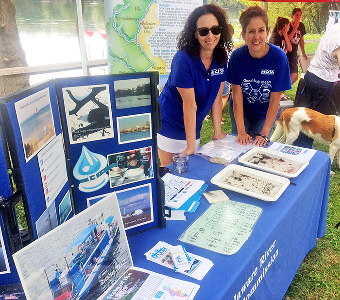 DRBC staff at the 2019 Frenchtown Riverfest. Photo Courtesy of the Steamboat SPLASH.