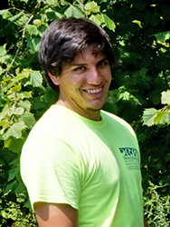 DRBC Water Quality Intern Andrew Garcia. Photo by DRBC.